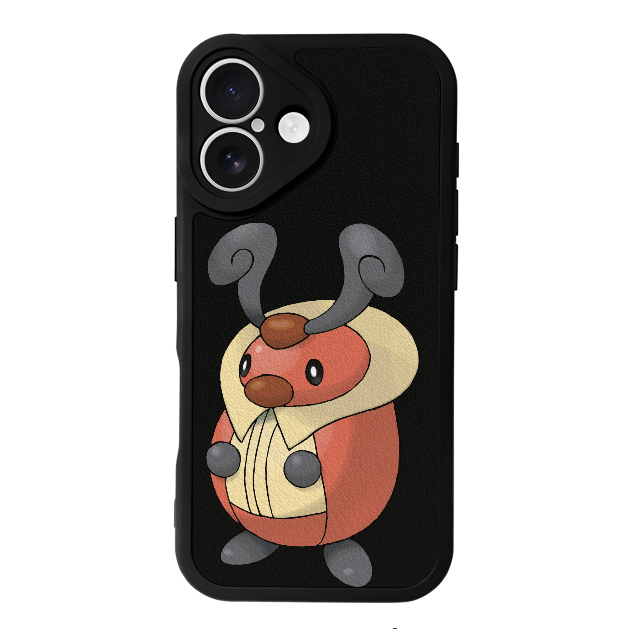 （画像用） ポケットモンスター Pokémon 【iPhone 16シリーズ対応】シリコンスマホケース（レザー調） 材質：シリコン
